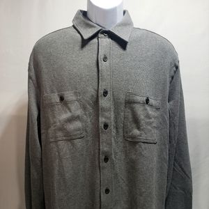 Member's Mark Men's Camden Long Sleeve Shirt Heather Gray